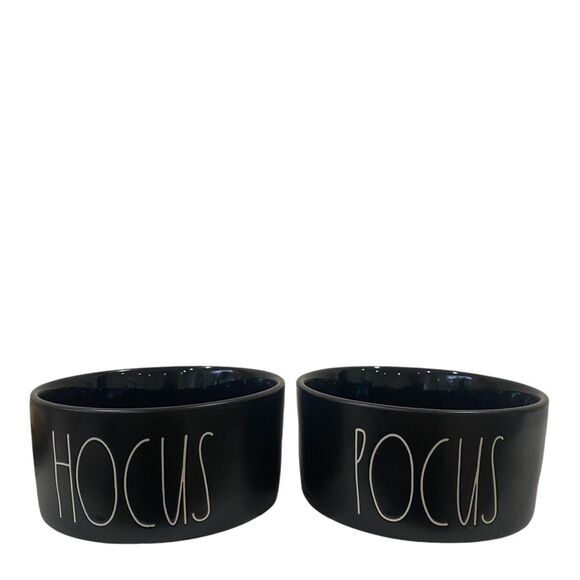 Rae Dunn Halloween witchy Gothic Black Hocus Pocus Bowls - Decor - housewares - Picture 1 of 9